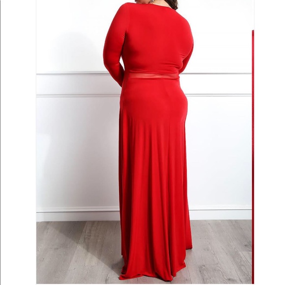 ROYAL LOVER PLUS SIZE MAXI DRESS - Picture 3 of 4